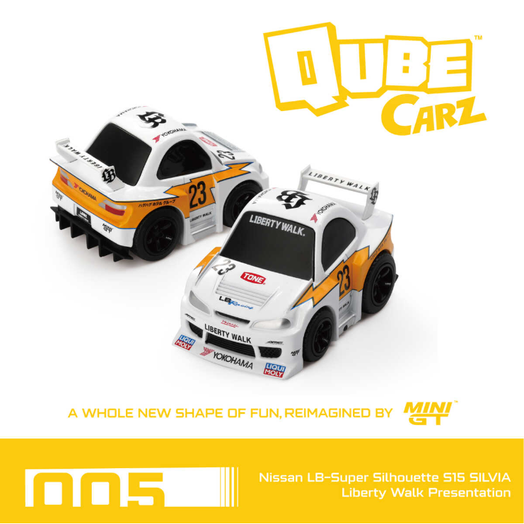 Mini GT Nissan LB-Super Silhouette S15 SILVIA Liberty Walk Presentation