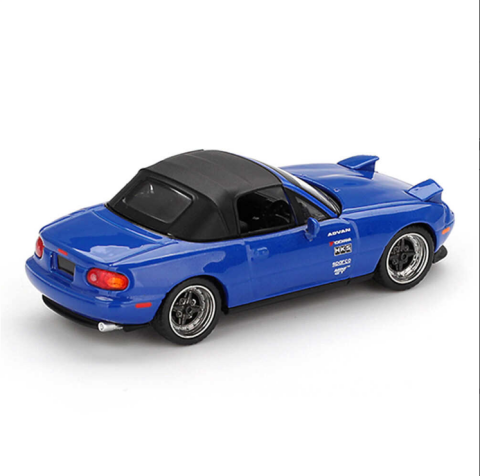 Mini GT 1/64 Mazda Miata MX-5 (NA) Tuned Version Dark Blue - Blister Paket
