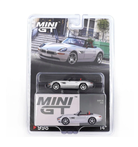 Mini GT 1/64 BMW Z8 Silver - Blister Paket