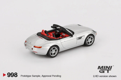 Mini GT 1/64 BMW Z8 Silver - Blister Paket
