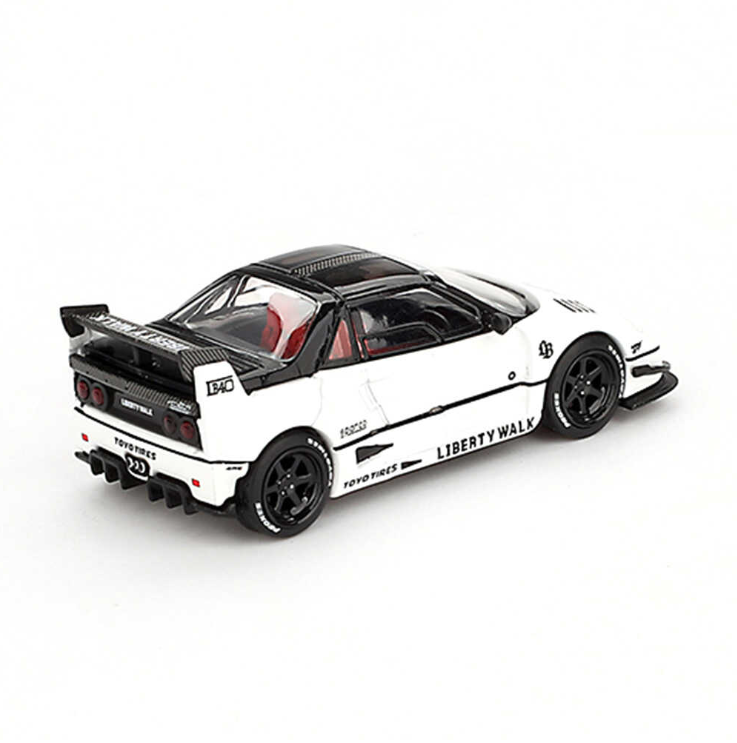 Mini GT 1/64 Mazda AZ-1 Liberty Walk LB40 White 2024 Tokyo Auto Salon - Blister Paket