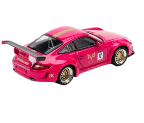 POP RACE PR640187 997 RWB Pembe Porsche 1:64