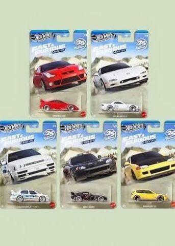 HOT WHEELS SİLVER SERİ UZUN KART 5 Lİ KORUMA KABI