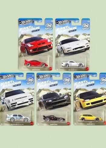 FAST AND FURIOUS 25.YIL ÖZEL SERİ UZUNKART