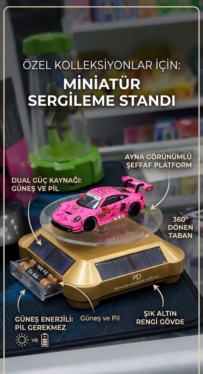 Diecast sergileme standı