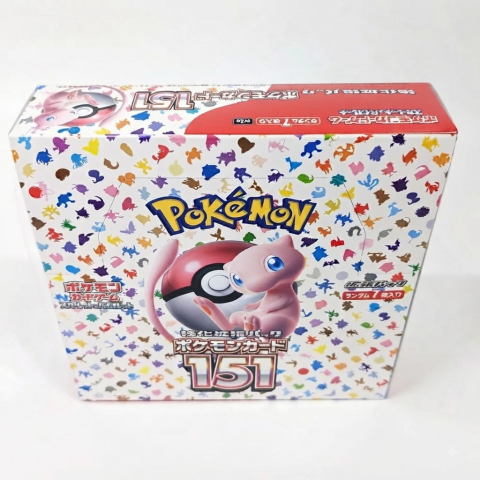 pokemon 151 serisi japonca booster pack
